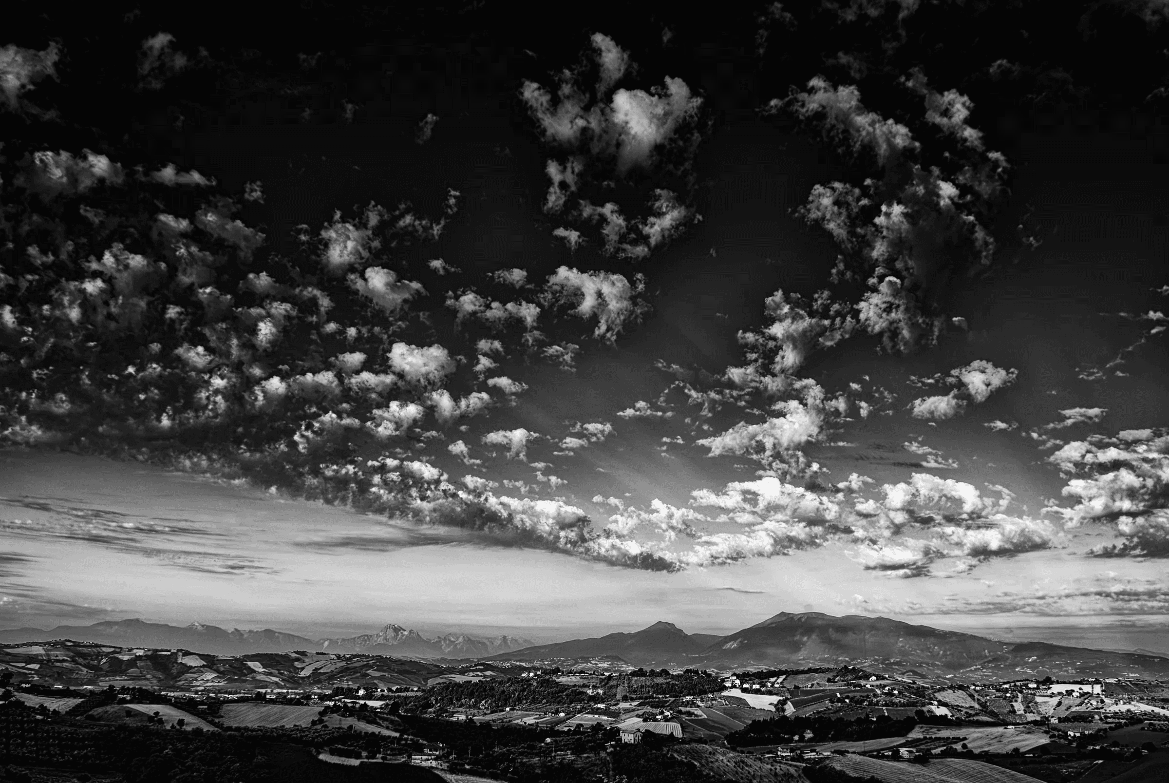 Gran Sasso View from Marche Gran Sasso View from Marche in View from Marche towards Gran Sasso.